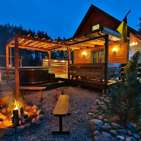 Caloroczny Jeleniowka Na Kaszubach Z Balia Na Wylacznosc,wspolny Basen I Bilard Z Domkiem Sowka - Ostrowite Lesna Dolina Sulęczyno