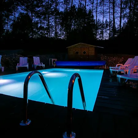 Caloroczny Jeleniowka Na Kaszubach Z Balia Na Wylacznosc,wspolny Basen I Bilard Z Domkiem Sowka - Ostrowite Lesna Dolina *