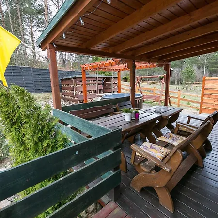 Caloroczny Jeleniowka Na Kaszubach Z Balia Na Wylacznosc,wspolny Basen I Bilard Z Domkiem Sowka - Ostrowite Lesna Dolina Sulęczyno