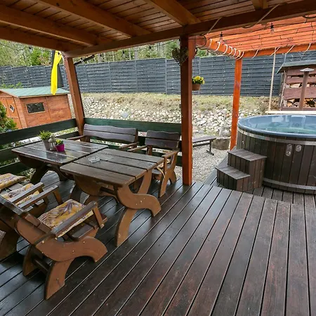 Caloroczny Jeleniowka Na Kaszubach Z Balia Na Wylacznosc,wspolny Basen I Bilard Z Domkiem Sowka - Ostrowite Lesna Dolina