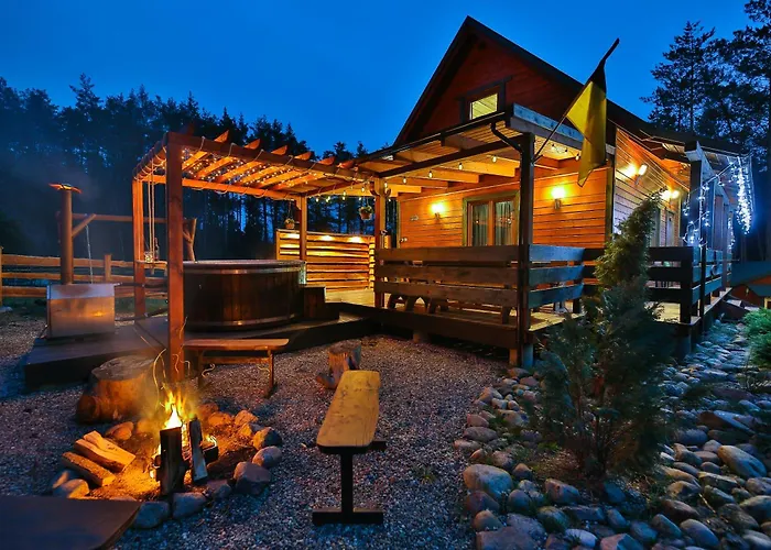 Caloroczny Jeleniowka Na Kaszubach Z Balia Na Wylacznosc,wspolny Basen I Bilard Z Domkiem Sowka - Ostrowite Lesna Dolina Sulęczyno