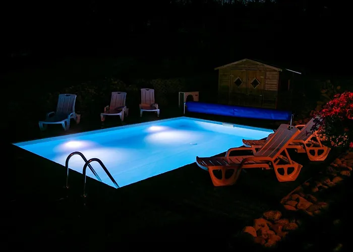 Prázdninový dům Caloroczny Jeleniowka Na Kaszubach Z Balia Na Wylacznosc,wspolny Basen I Bilard Z Domkiem Sowka - Ostrowite Lesna Dolina Sulęczyno