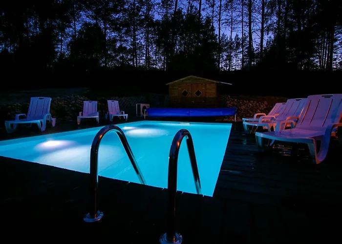 Caloroczny Jeleniowka Na Kaszubach Z Balia Na Wylacznosc,wspolny Basen I Bilard Z Domkiem Sowka - Ostrowite Lesna Dolina *