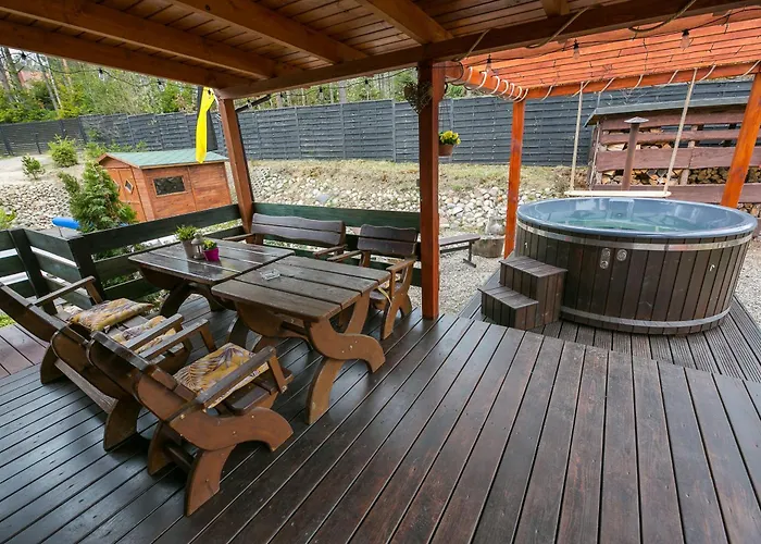 Caloroczny Jeleniowka Na Kaszubach Z Balia Na Wylacznosc,wspolny Basen I Bilard Z Domkiem Sowka - Ostrowite Lesna Dolina