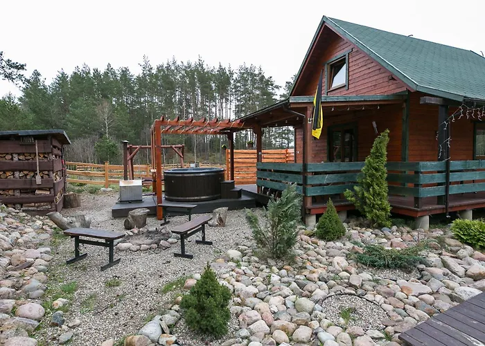 Caloroczny Jeleniowka Na Kaszubach Z Balia Na Wylacznosc,wspolny Basen I Bilard Z Domkiem Sowka - Ostrowite Lesna Dolina *