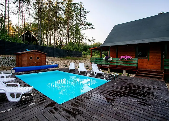 Caloroczny Jeleniowka Na Kaszubach Z Balia Na Wylacznosc,wspolny Basen I Bilard Z Domkiem Sowka - Ostrowite Lesna Dolina *